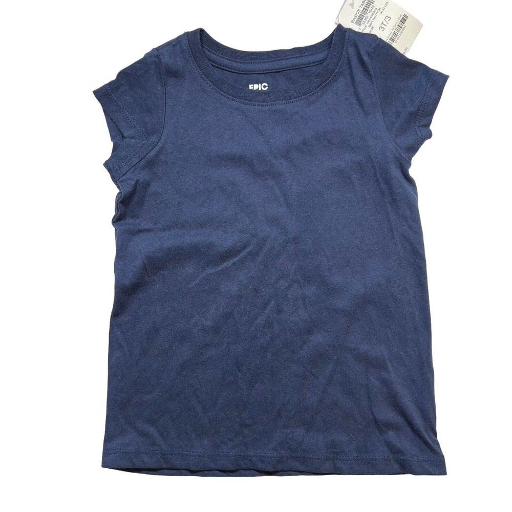 Epic Threads Navy Blue Tee 3T‎ New